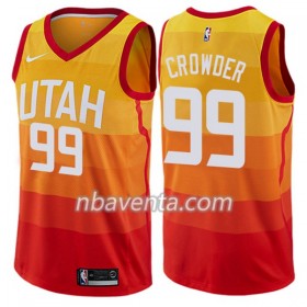 Camiseta Hombre Utah Jazz Jae Crowder 99 Nike City Edition Swingman